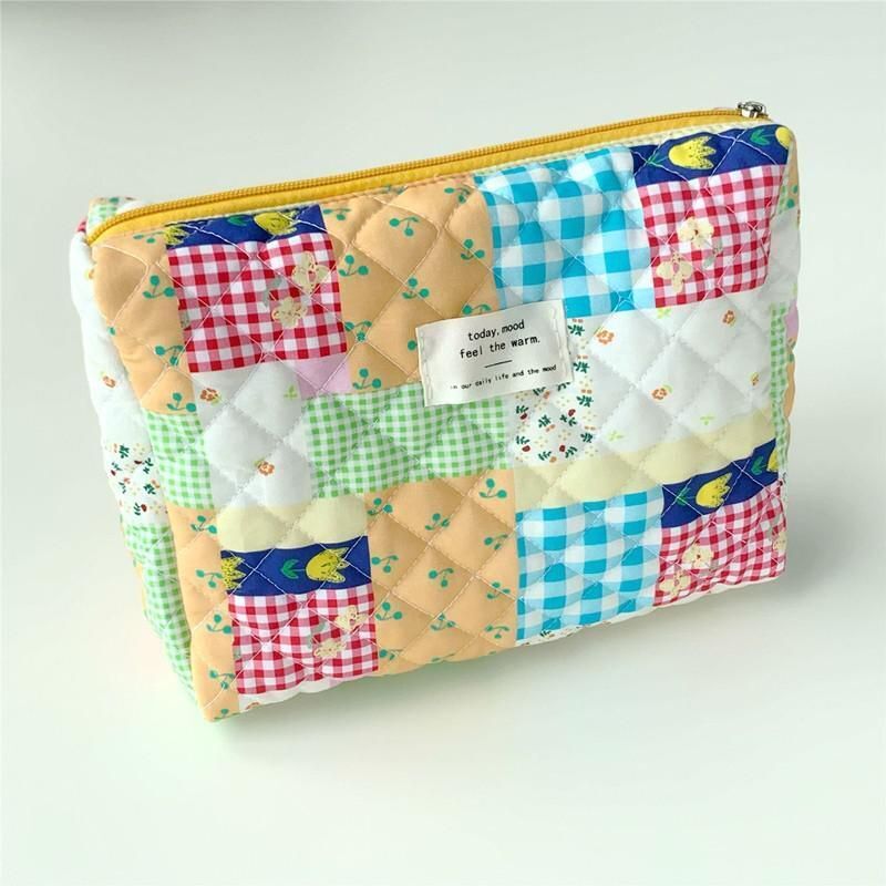 Floral Makeup Bag Multifunctional Cosmetic Pouch Large Travel Toiletry Bags Case