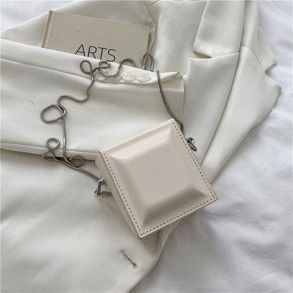 Crossbody Bag Casual Shoulder Bag Solid Color Messenger Bag 17*9*5 CM /9*10*6 CM