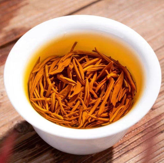 1000g Wuyi Jinjunmei Eyebrow Black Tea Chinese Loose Leaf Golden-Buds