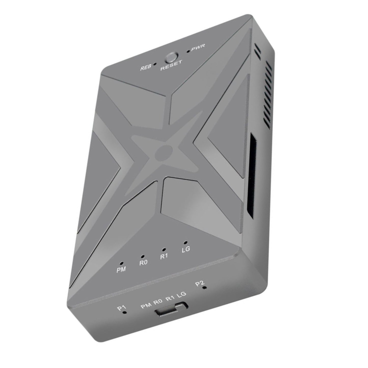 1 PC RAID Dual Bay M.2 NVME SSD Case 20Gbps Hard Disk Enclosure Accessories