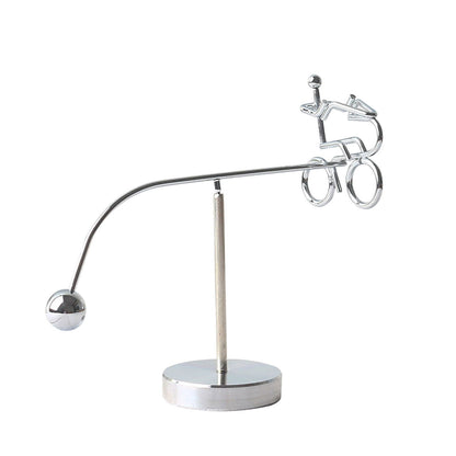 Balance Toys Ornaments Stainless Steel Swing Tumbler Rotating Kinetic Home Decor