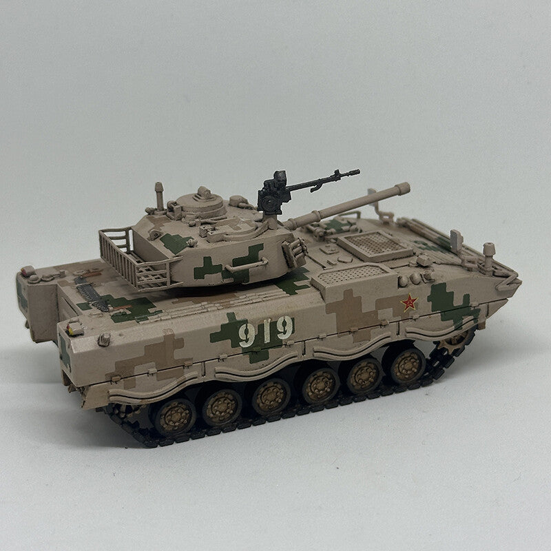 1/72 PLZ10 120mm self-propelled mortar tank model desert digital