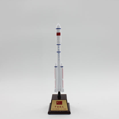 1:200 38CM China Long March CZ-7 Carrier Rocket Diecast Aerospace Model
