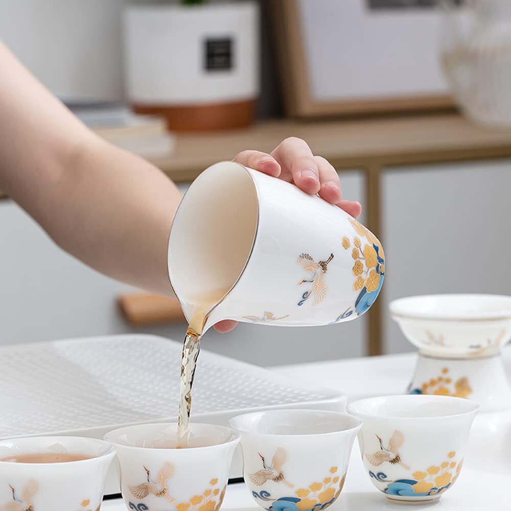 210ml Porcelain Fair Cup Household Filter Tea Cup Tea