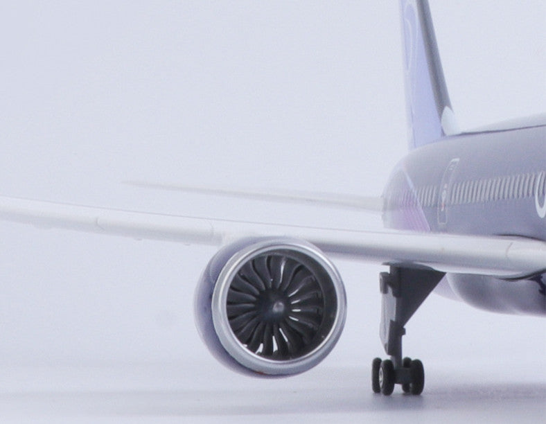 1:130 43CM RIYADH AIR BOEING 787 Airplane Landing Gear Resin Aircraft Model