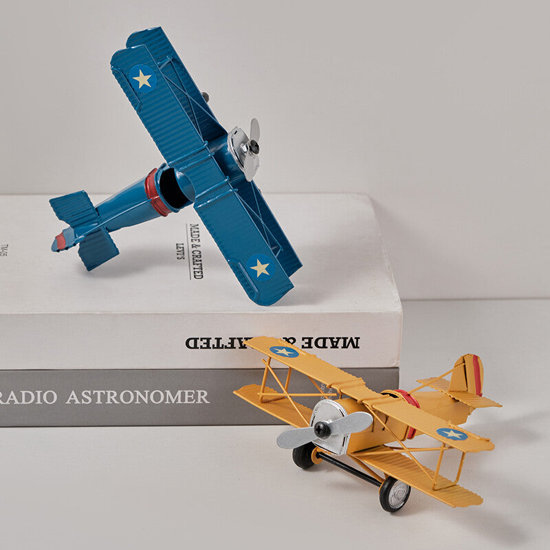 World War II fighter model finished with hand-painted artwork