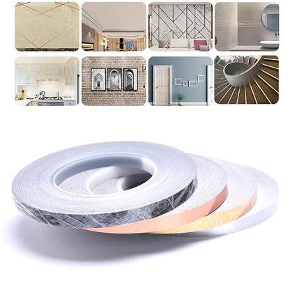 Floor Tile Sticker 50M PVC Self Adhesive Strip Seam Waterproof Wall Sealing Tape