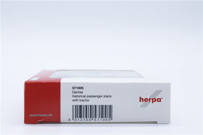 Herpa Qantas historical passenger stairs with tractor 1/200 finished plane model