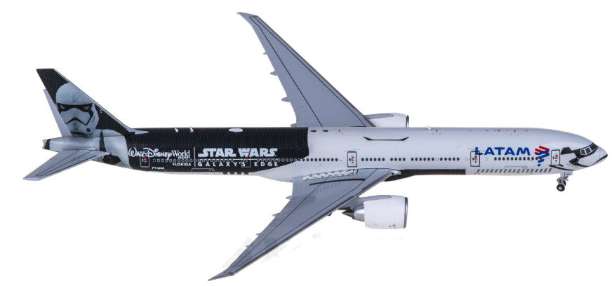1:400 JC Wings LATAM Boeing 777-300ER PT-MUA Airplane Diecast Aircraft Model