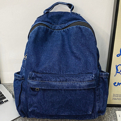 Women's Denim Shoulder Bag Gift Travel Satchel Handbags Vintage Jeans Backpack