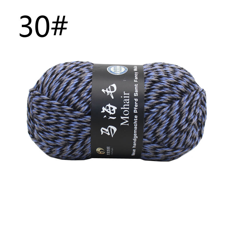 Hot Sale 100g Soft Mohair Cashmere Yarn Thick Woven Knitting Wool Crochet Yarn