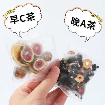 100g Rosa Roxburghii Black Goji Berry Mulberry Lemon Slice Combination Tea