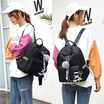 Oxford Backpacks Waterproof Shoulder Traveling School Bags Retro School 20-35 L