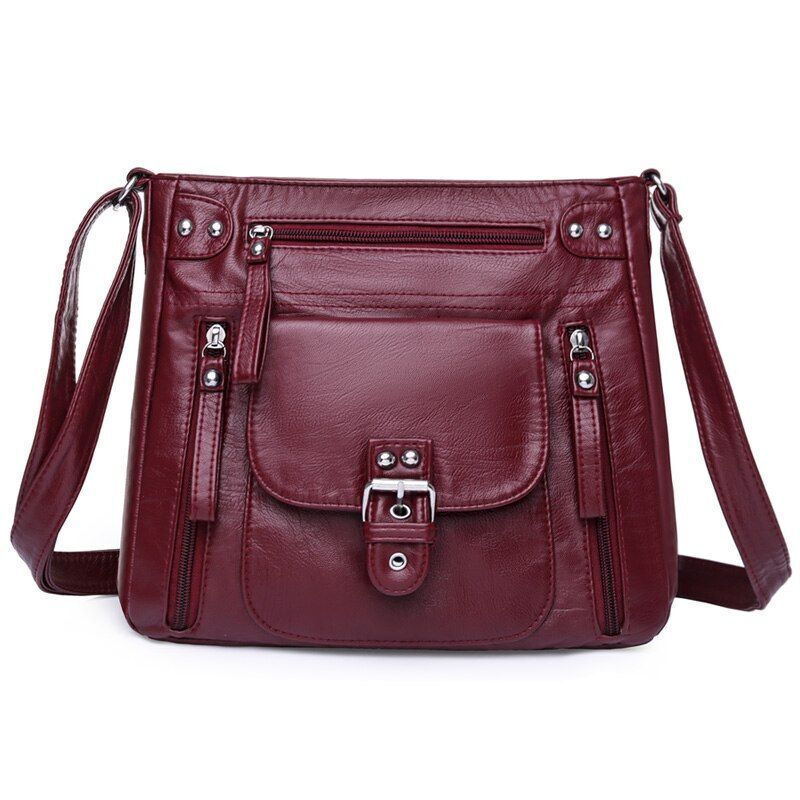 Handbag Women Shoulder Bag Leather Crossbody Messenger Bag Tote Bag Woman Purses