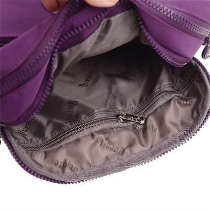 Messenger Bag Small Nylon Shoulder Bag Crossbody Purse Luxury Tote Handbag Flap