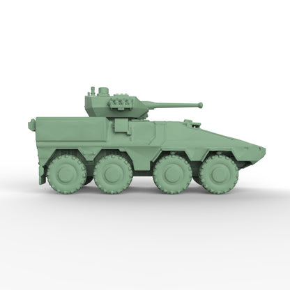 1/200 Military Model Kit German PĖSTININKŲ KOVOS MAŠINA VILKAS Light Tank