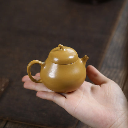 True Yixing Zisha Duan Clay Tea Pot Small Size Chinese Kungfu Pot Handmade China
