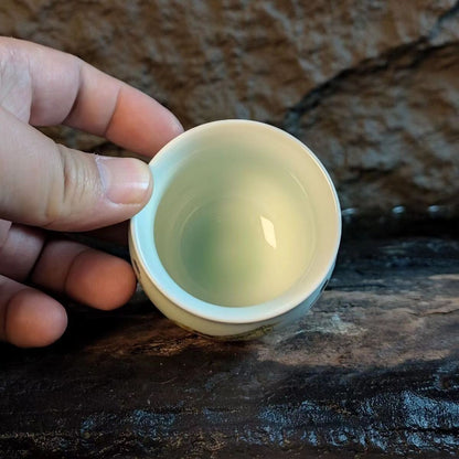 1pc Chinese Jingdezhen Doucai Tea Cup Scholar Tea Set