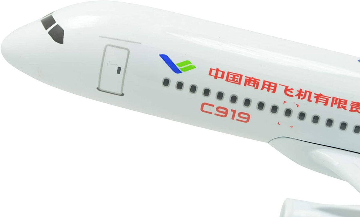 8inch China COMAC C919 Without Landing Gear Original Metal Airplane Model Plane