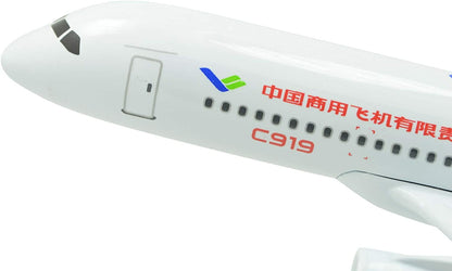 8inch China COMAC C919 Without Landing Gear Original Metal Airplane Model Plane