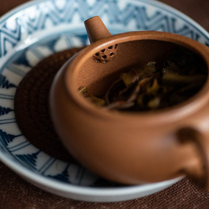 Original Ore Yixing Zisha Duan Clay Marked Tea Pot 10 Infuser Holes Handmade Pot