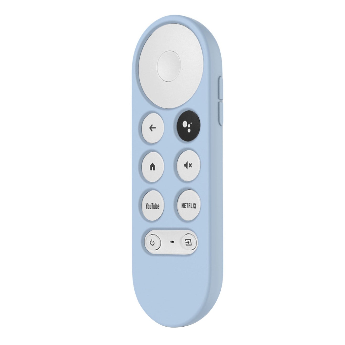 Blue Silicone Case Cover Shell For Google Chromecast TV 2020 Voice Remote A