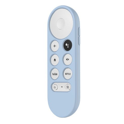 Blue Silicone Case Cover Shell For Google Chromecast TV 2020 Voice Remote A