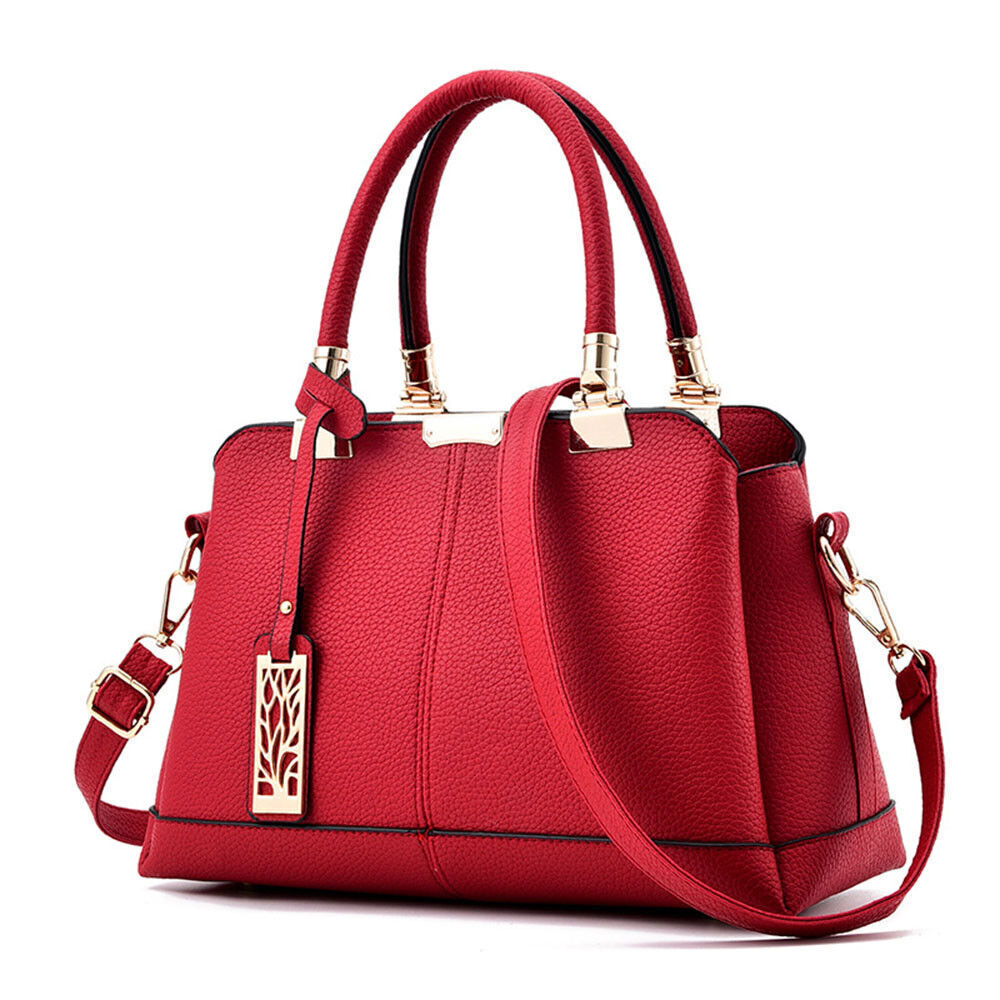 Fashion Women Leather Satchel Handbags Shoulder Tote Messenger Crossbody Bag