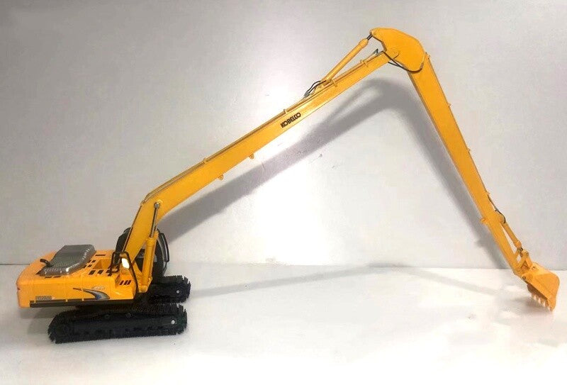 1:50 KOBELCO SK350-8 Extended Arm Excavator Construct Equipment Diecast Model