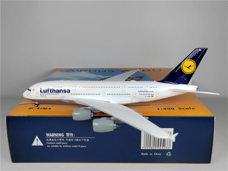 Phoenix Lufthansa for Airbus A380 D-AIMA 1/400 Aircraft Pre-built Model s.edi