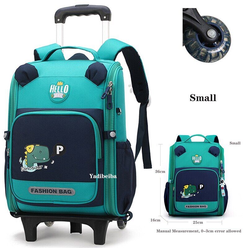 School Bag Wheels School Trolley Backpack Girls Wheeled Backpack School Bags