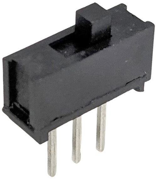 Mini Slide Switch SPDT - Fits on Breadboard (0.1" Lead Spacing), Plastic Body