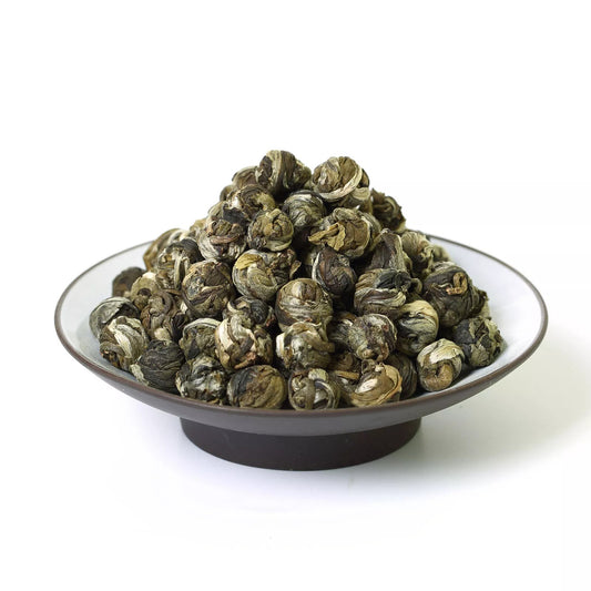 250g Supreme Jasmine Dragon Pearl Loose Leaf Chinese Green Tea Hand Roll Ball