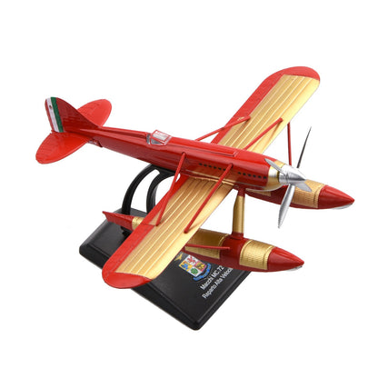 12cm Alloy 1/72 Scale WWI Italy Macchi MC.72 Racing Seaplane Model Toy Gift