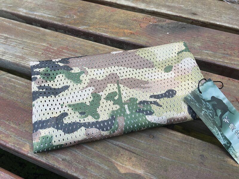 Outdoor Scarf Cotton Camouflage Tactical Mesh Face Veil Camping Hunting Hiking