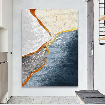 Home Decor Drawing Handmade Oil Painting Wall Art Abstract Canvas Acrylic Mural