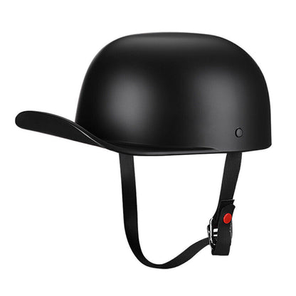 Cruising Vintage Helmet Motorcycle Scooter Skateboard Helmet - Baseball Cap DOT