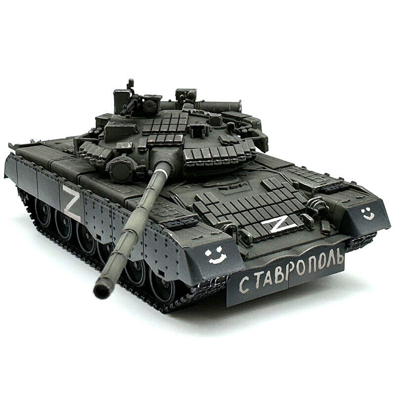 1/72 ARTISAN RUSSIAN T80 T-80BV Main Battle Tank Smiley Face Finished Model