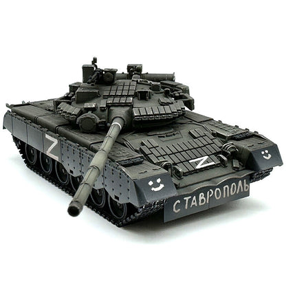 1/72 ARTISAN RUSSIAN T80 T-80BV Main Battle Tank Smiley Face Finished Model