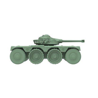 SSMODEL SS200998 1/200 Military Model Kit France PANHARD EBR1963Light Tank