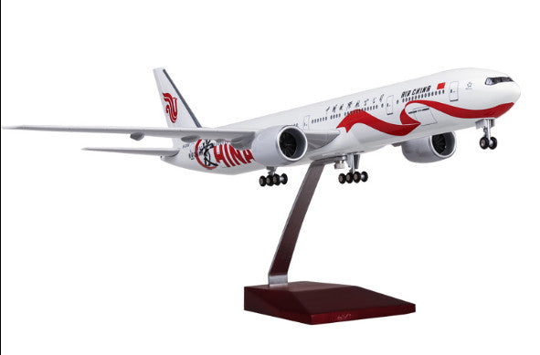 47CM 1:157 CHINA SOUTHERN BOEING 777 Passenger Plane Landing Gear Resin Model