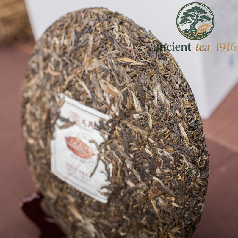 500g 2015 Mengku Rongshi Big Leaf Green Cake Yunnan Pu-erh China Pu'er Tea