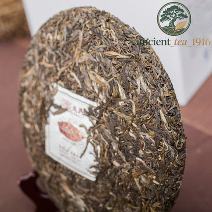 500g 2015 Mengku Rongshi Big Leaf Green Cake Yunnan Pu-erh China Pu'er Tea