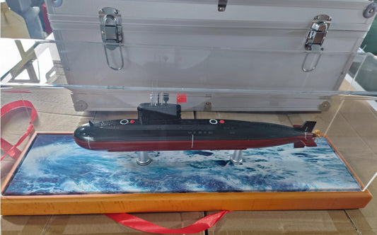 1:200 50CM 039B Attack Submarine Warship Diecast Military Battle Ship Model