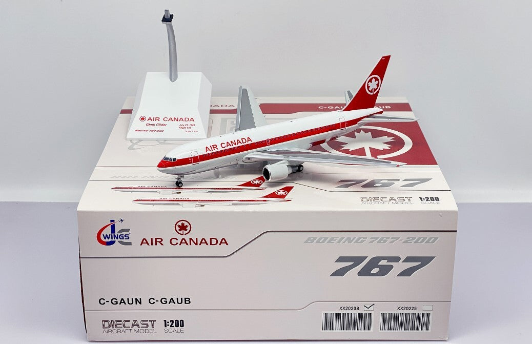 1:200 JC Wings Air Canada BOEING B767-200 Passenger Plane Diecast Aircraft Model
