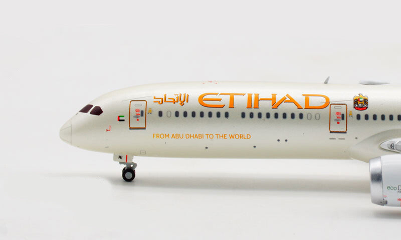JC Wings Etihad Airways For Boeing B787-10 A6-BMI 1/400 Diecast Aircraft Model