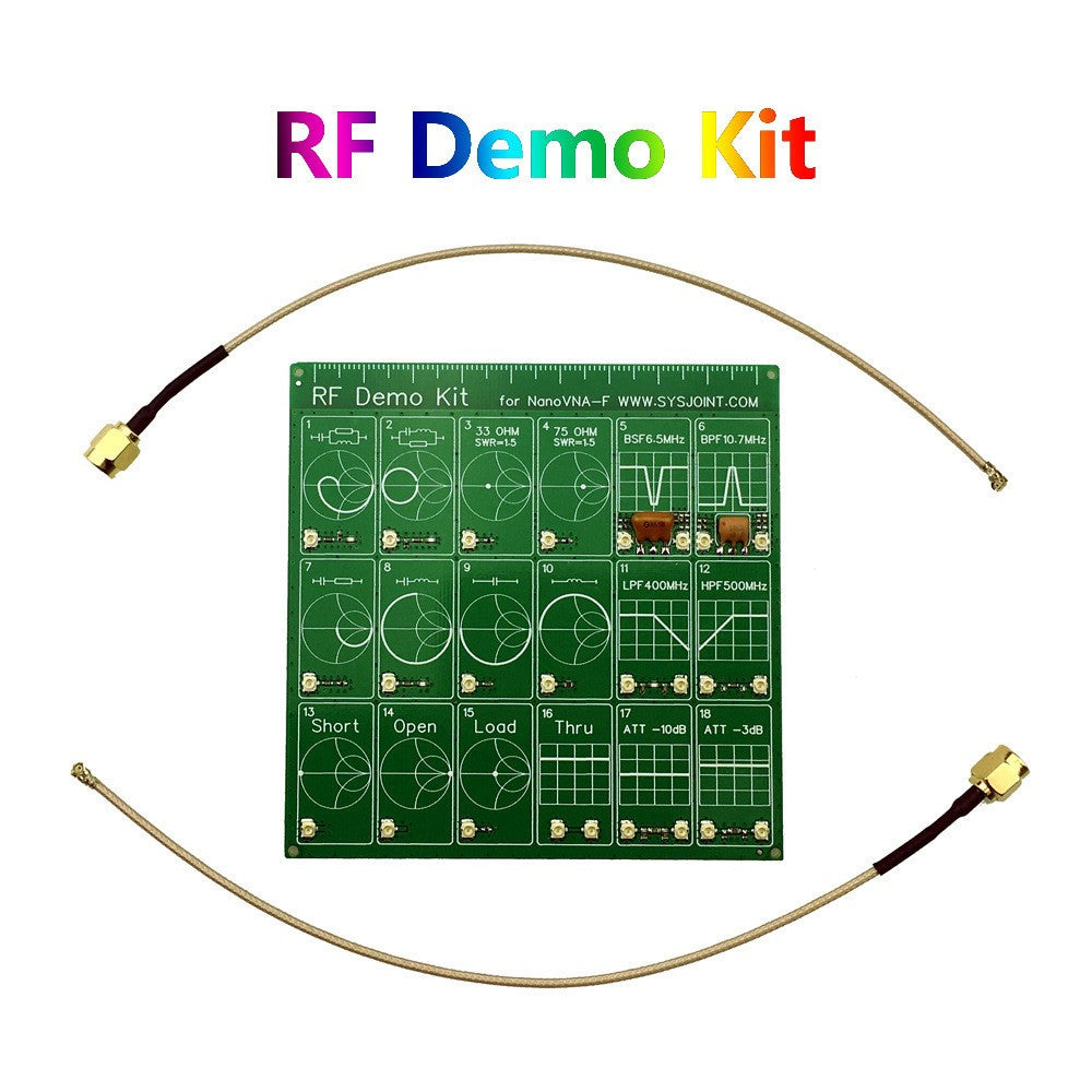 RF Radio Frequency Test PCB Board Filter Attenuator For Nano VNA-F Anaylzer