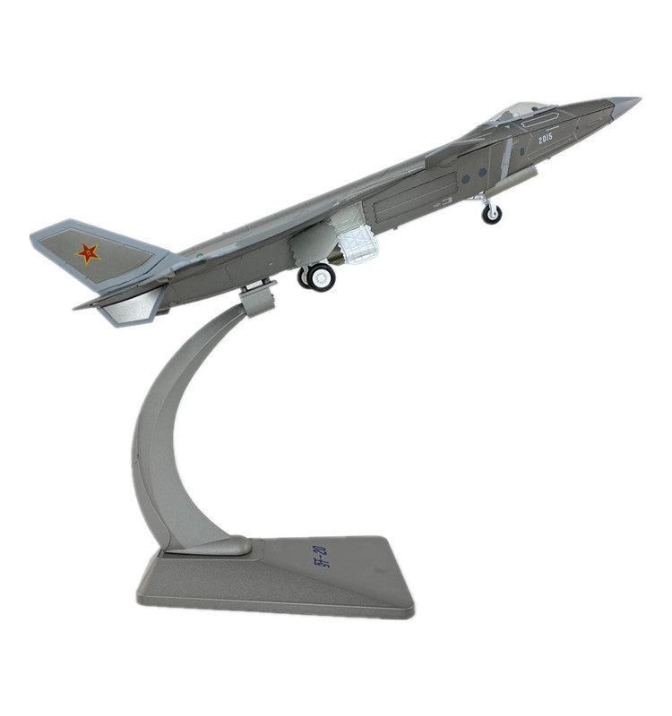 1:60 38CM Chinese J-20 Stealth Fighter Airplane Diecast Military Aircraft Model