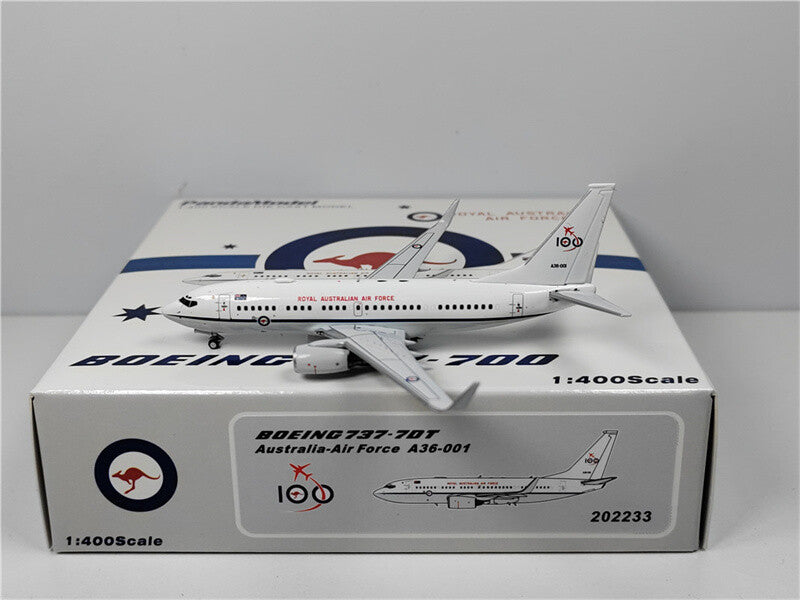 Panda Model Royal Australian Air Force FOR BOEING B737-700 A36-001 1:400 Model