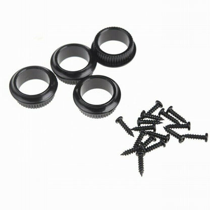 Black/Sliver Zinc Alloy Bass Guitar Tuners Tuning Pegs Keys Machine Heads Gear